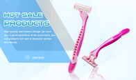 Face Cleansing Mens Disposable Shavers Applying Advanced Blades Coating Technology